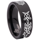 Nordic Wolf Tungsten Carbide Ring
