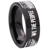We The People Tungsten Carbide Ring