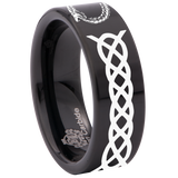 Ouroboros Tungsten Carbide Ring