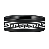 Mayan Strength Power Courage Tungsten Carbide Ring