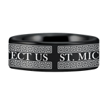 St. Michael Tungsten Carbide Ring