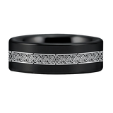 Virgo Tungsten Carbide Ring