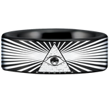 Eye of Providence Tungsten Carbide Ring