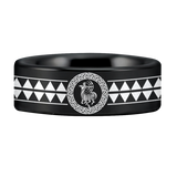 Sagittarius Style 1 Tungsten Carbide Ring