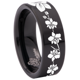 Orchid Tungsten Carbide Ring