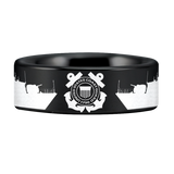 US Coast Guard Tungsten Carbide Ring