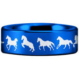 Equestrian Tungsten Carbide Ring