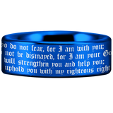 Isaiah 41:10 Tungsten Carbide Ring