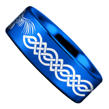 Celtic Raven Tungsten Carbide Ring