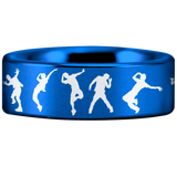 Dance Style 2 Tungsten Carbide Ring