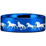 Equestrian Tungsten Carbide Ring