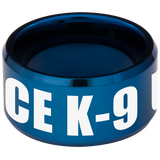 Police K-9 Unit Special Forces Tungsten Carbide Ring