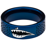 Shark Tooth Tungsten Carbide Ring