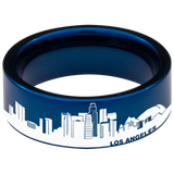 Los Angeles Skyline Tungsten Carbide Ring