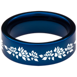 Magnolia Tungsten Carbide Ring