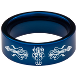 Cuttlefish Squid Tungsten Carbide Ring