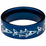Snook Tungsten Carbide Ring