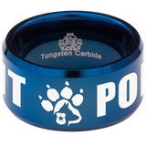 Police K-9 Unit Special Forces Tungsten Carbide Ring