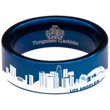 Los Angeles Skyline Tungsten Carbide Ring