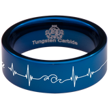 Wave Tungsten Carbide Ring