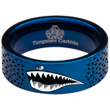 Shark Tooth Tungsten Carbide Ring