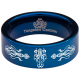 Cuttlefish Squid Tungsten Carbide Ring