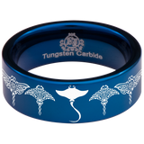 Stingray Tungsten Carbide Ring