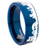 Los Angeles Skyline Tungsten Carbide Ring