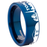 Tokyo Skyline Tungsten Carbide Ring