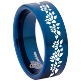Magnolia Tungsten Carbide Ring