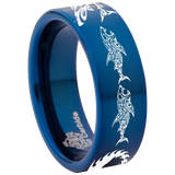Tribal Shark Tungsten Carbide Ring