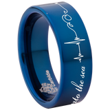 Wave Tungsten Carbide Ring