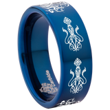 Cuttlefish Squid Tungsten Carbide Ring