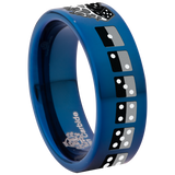 Dice Tungsten Carbide Ring