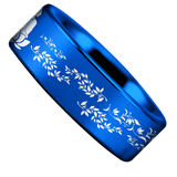 Buddhism Tungsten Carbide Ring