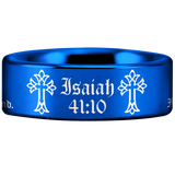 Isaiah 41:10 Tungsten Carbide Ring