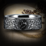 Coffee Lover's Tungsten Carbide Ring