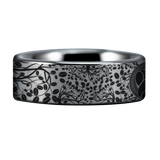 Coffee Lover's Tungsten Carbide Ring