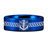 Sailor Tungsten Carbide Ring