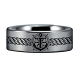 Sailor Tungsten Carbide Ring