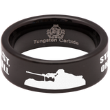Sniper Tungsten Carbide Ring