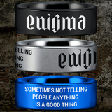 Enigma Tungsten Carbide Ring