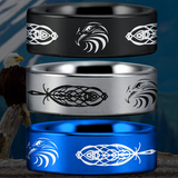 Celtic Eagle Tungsten Carbide Ring