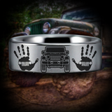 Jeepaholic's Tungsten Carbide Ring