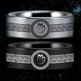 Virgo Tungsten Carbide Ring