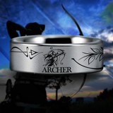 Toxophilite Tungsten Carbide Ring