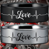 Loveline Tungsten Carbide Ring