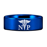 Nurse Practitioner Tungsten Carbide Ring