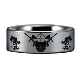 Paintball Tungsten Carbide Ring