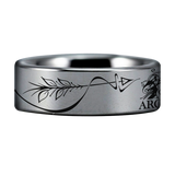 Toxophilite Tungsten Carbide Ring